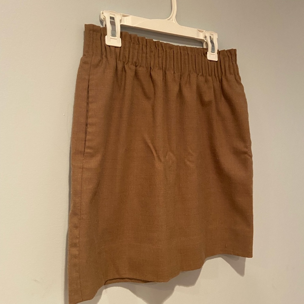 Wool skirt